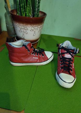 Кеди з екошкіри утеплені