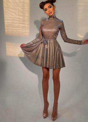 Плаття новорічне блискуче