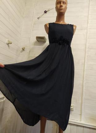 Вечернее  платье на девочку -стильное  и нежное в новом состоянии на молнии1 фото