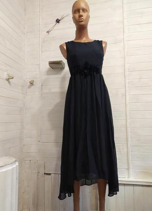 Вечернее  платье на девочку -стильное  и нежное в новом состоянии на молнии10 фото
