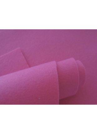 Фетр темно-рожевий 2 мм, 20х30 см, 10 штук в упаковці, kidis 7794