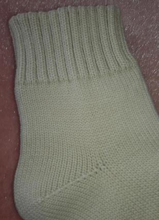 Жіночі в'язані шкарпетки ручної роботи2 фото