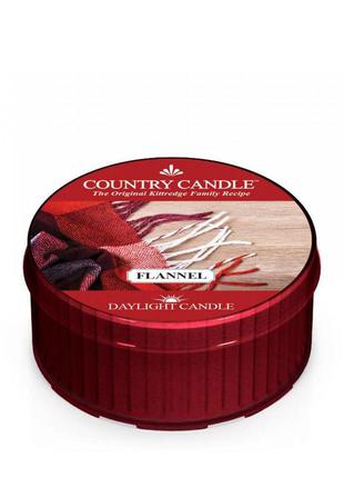 Ароматична свічка country candle flannel1 фото