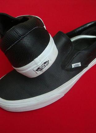 Сліпони vans оригінал натур шкіра розмір 44-45