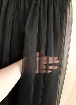 Съемная прозрачная юбка- шлейф4 фото