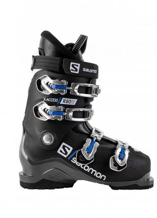 Черевики гірськолижні salomon x-access r80 wide 43 (27,5 см) чорний l408772001 фото