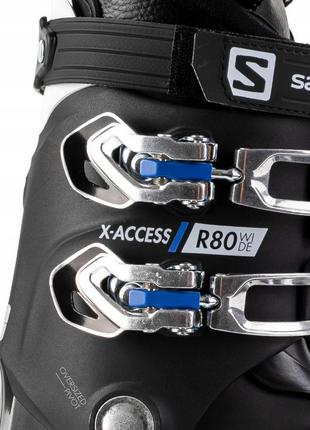 Черевики гірськолижні salomon x-access r80 wide 43 (27,5 см) чорний l408772005 фото