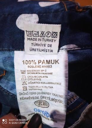 Сарафан для дівчинки джинсовий 3