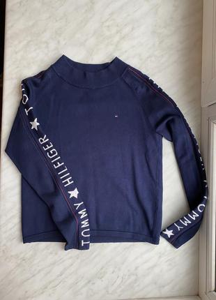 Свитер джемпер кофта синий AAPE tommy hilfiger 164 хс
