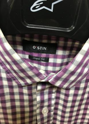 Рубашка сорочка o”stin ostin 100 cotton4 фото