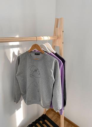 Жіночий світшот із двунитки