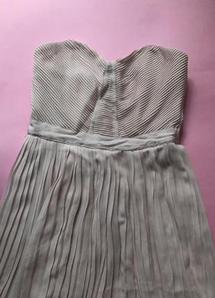 Платье в пол нарядное бюстье на выпускной5 фото