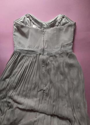 Платье в пол нарядное бюстье на выпускной4 фото