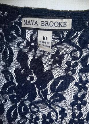 Элегантный костюм 2ка платье футляр и жакет-болеро maya brooke размер 10 m-l9 фото