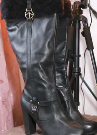 Шкіряні чобітки зимові by m squitos