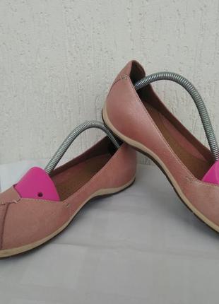 Туфли кожанние Clarks лето туфли р.37.5