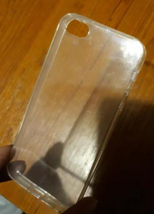 Чохол-накладка силіконовий для iphone 5, 5s 3