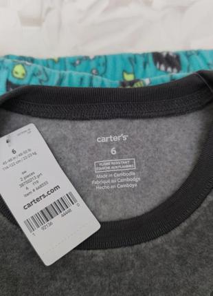 Флісова піжама бренда carter's-ша3 фото