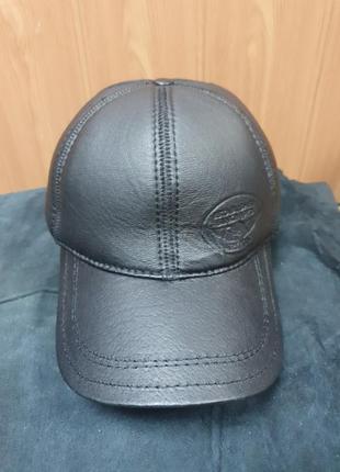 Бейсболка шкіра