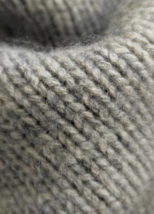 Теплый кардиган плотной вязки из шерсти и кашемира !9 фото