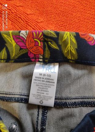 Укороченные джинсы стрейтчевые4 фото