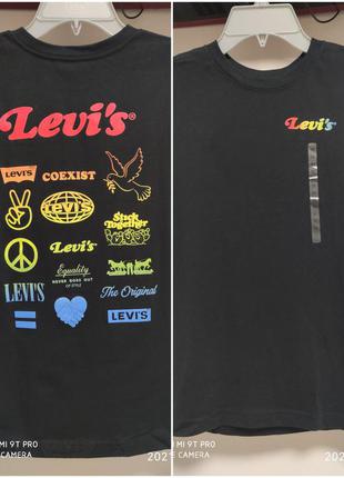 Футболка levis рр.10-12лет \140-152 см.