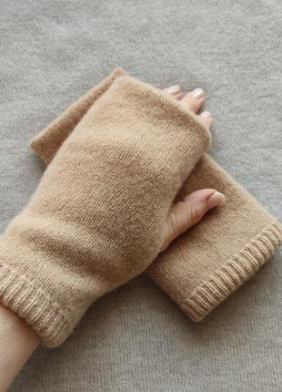 Митенки из 100% натурального кашемира