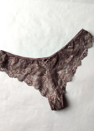 Красиві мереживні трусики стрінги h&m.