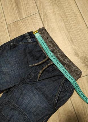Стильные джинсовые шорты бриджи5 фото