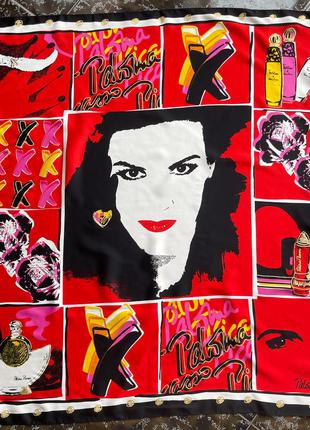 Винтажный платок конца 80-х годов paloma picasso