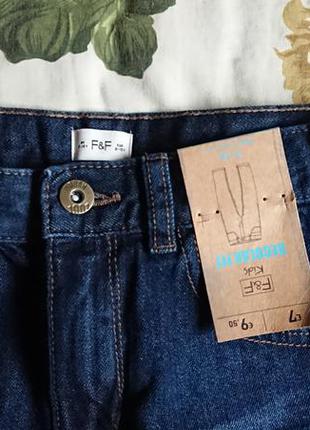 Фірмові англійські підросткові джинси f&f,нові з бірками.5 фото