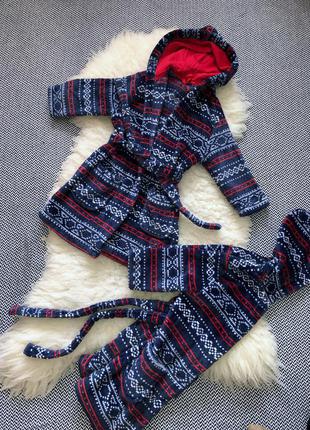 Дитячий домашній банний халат махровий флісовий плюшевий махровый домашний халат плюшевый парный флисовый