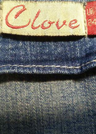 Жіноча джинсова спідниця довга великий розмір, батал3 фото