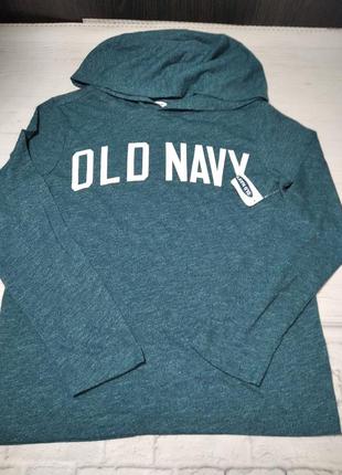 Кофта з капюшоном реглан олд неві old navy m 8 лонг лонгслив6 фото