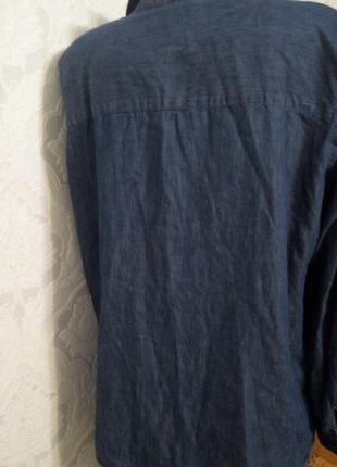 Модная джинсовая рубашка7 фото