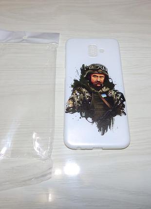 Чохол для samsung j6 plus 2018 print тарас шевченко