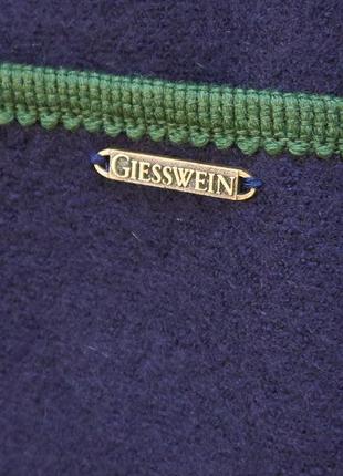 Жіночий шерстяний вінтажний кардиган giesswein trachten2 фото