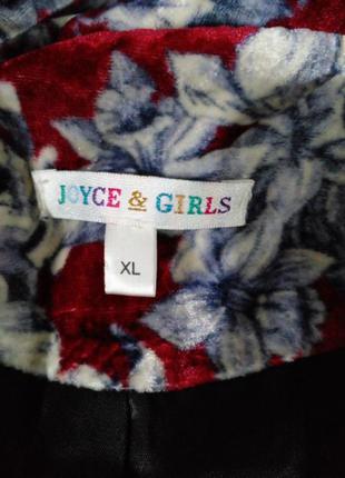 Нарядный велюровый жакет пижак  joyse & girls  швейцария6 фото