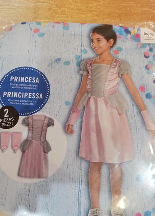 Сукня принцеси 86/92 плаття для дитячого ранку3 фото