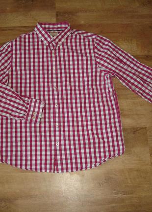 Рубашка john lewis, размер xl, с длинным рукавом, плотный хлопок3 фото
