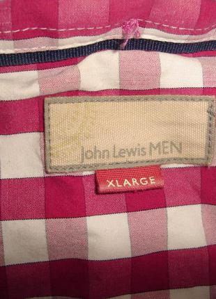 Рубашка john lewis, размер xl, с длинным рукавом, плотный хлопок5 фото