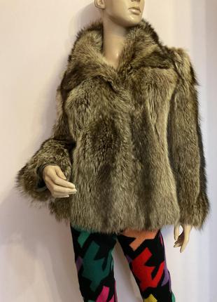 Короткая шубка из барсука /s- m/