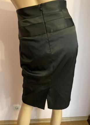 Шикарная юбка - карандаш с высокой посадкой/s/ brend mango2 фото