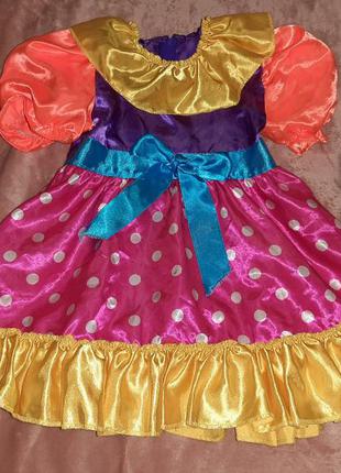 Платье хлопушка, конфетка 5-6 лет