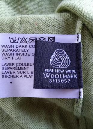 Woolmark . 100% шерсть . мягкая кофта кордиган5 фото