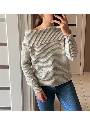 Теплий светр з горлом new look