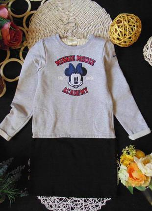 Тёплое платье disney minnie mouse