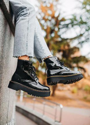 83423964 Martens 1460 Quad Leather Platform Boot Rick Owens dr. martens jadon black sale 1990
