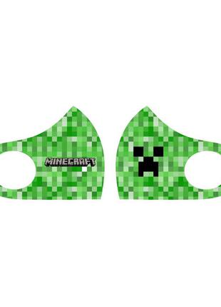 Маска майнкрафт minecraft