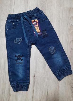 Джинсы на меху